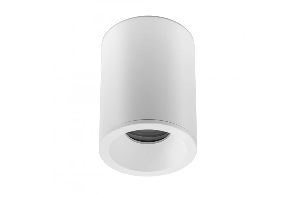 GTV SENSA AQUA lubinis šviestuvas, aliuminis, 85x115, IP54, maks. 50 W, apvalus, baltas