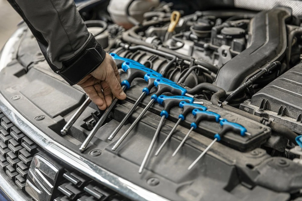 Hogert Technik Šešiakampių raktų rinkinys Hogert HT1W880; 8 vnt.