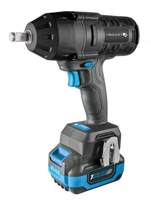 Set of brushless impact wrench 600 Nm 18V + 2Ah battery