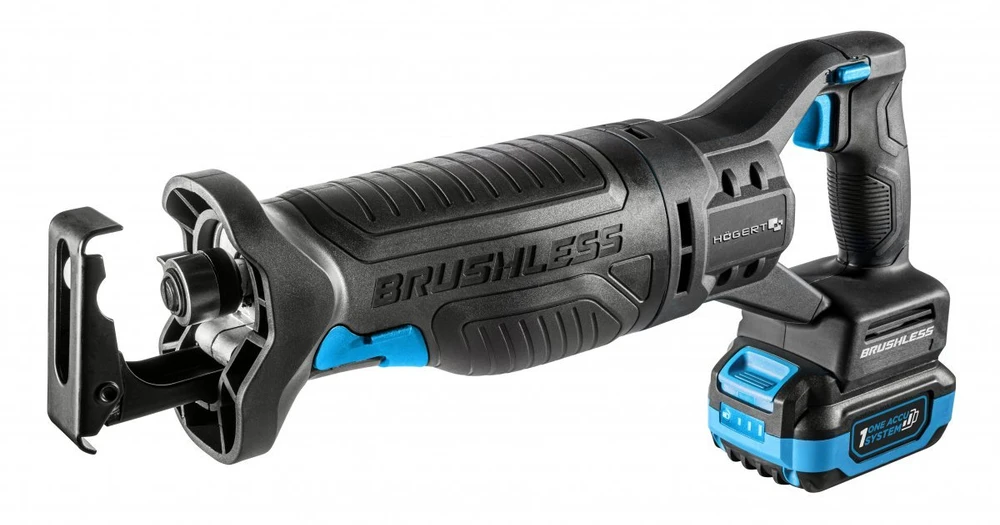 Set of brushless reciprocating saw 18V + 2Ah battery