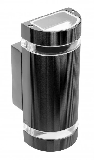 GTV Sieninis šviestuvas dviejų krypčių SILVA, GU10, MAX.2x50W, IP54, AC220-240V, 50/
