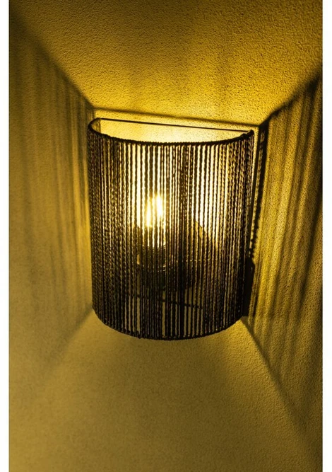 GTV Sieninis šviestuvas FORESTO 3, 6144, AC220-240V, 50/60Hz, 1*E27, maks. 40W, juodas