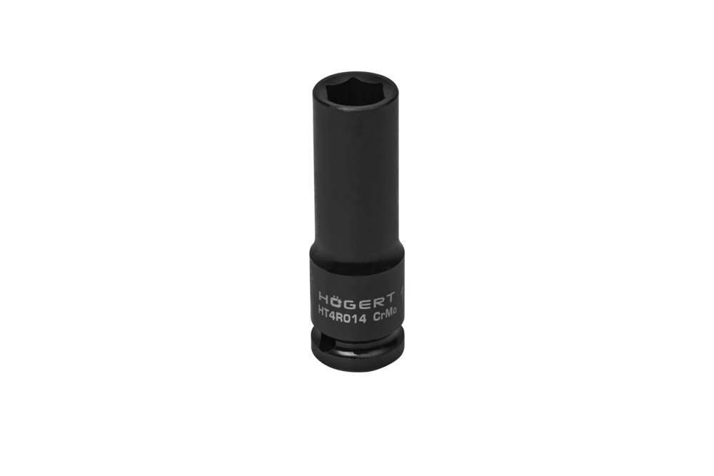 Smūginis lizdas 1/2", 14 mm, CrMo, gilus