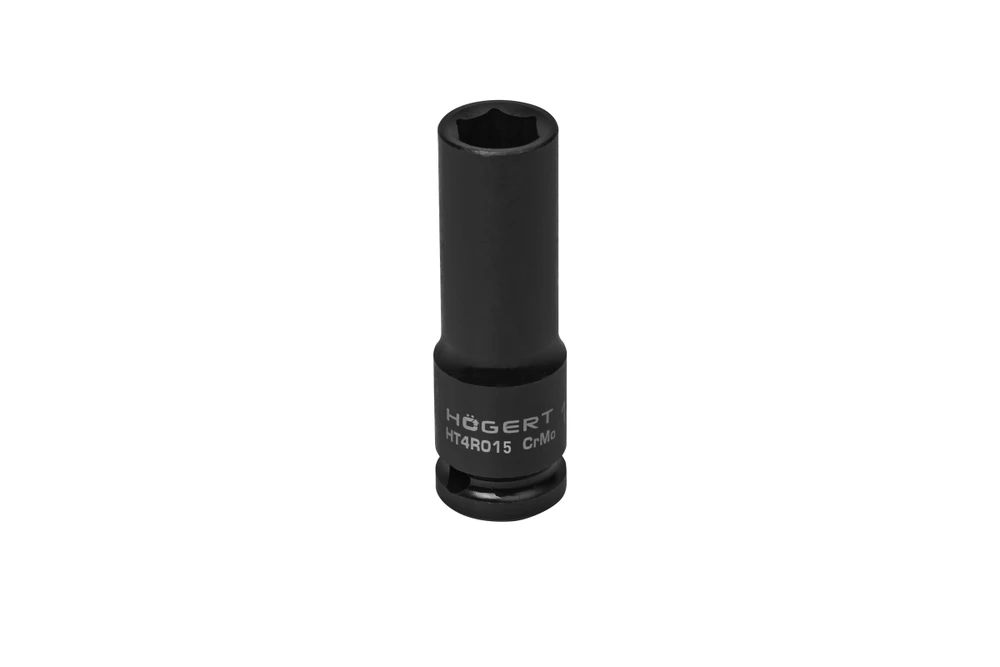 HÕGERT Smūginis lizdas 1/2", 15 mm, CrMo, gilus