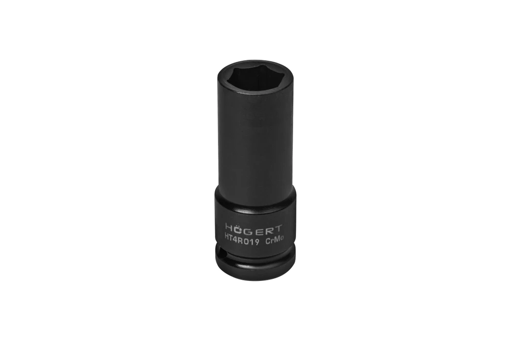 HÕGERT Smūginis lizdas 1/2", 19 mm, CrMo, gilus