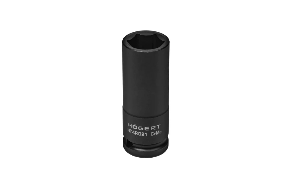 HÕGERT Smūginis lizdas 1/2", 21 mm, CrMo, gilus