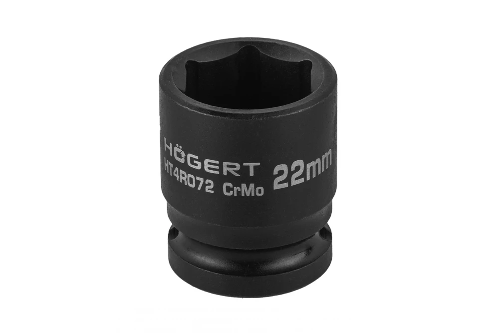 HÕGERT Smūginis lizdas 1/2" 22 mm trumpas