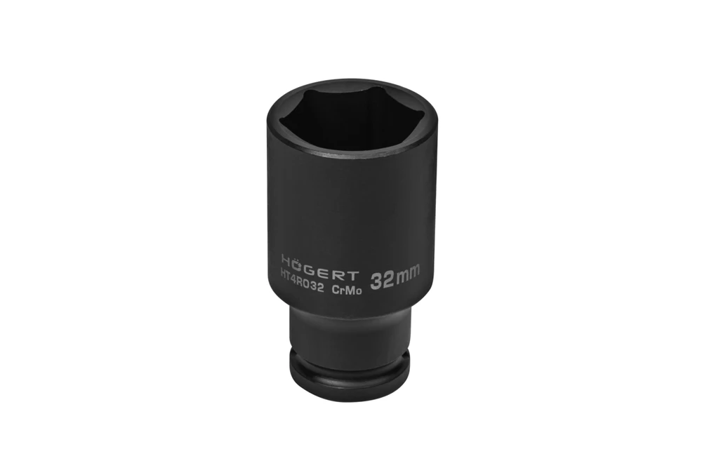Smūginis lizdas 1/2", 32 mm, CrMo, gilus