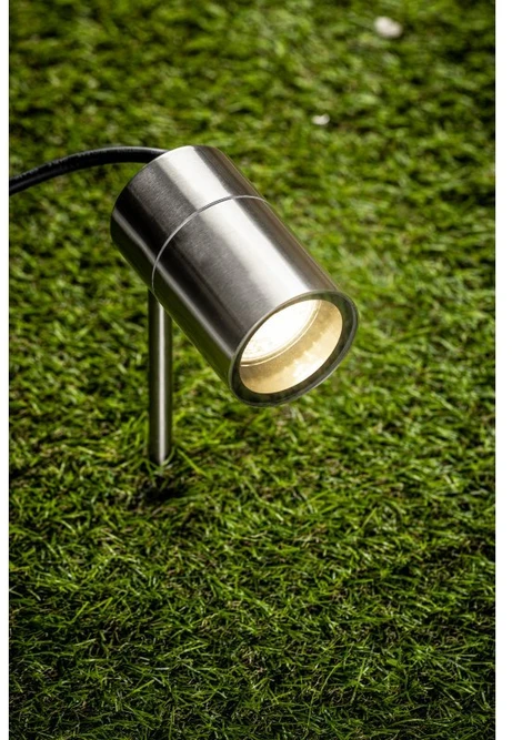 Sodo šviestuvas GRAZIE, GU10, MAX.20W, IP44, AC220-240V, 50-60Hz, inox
