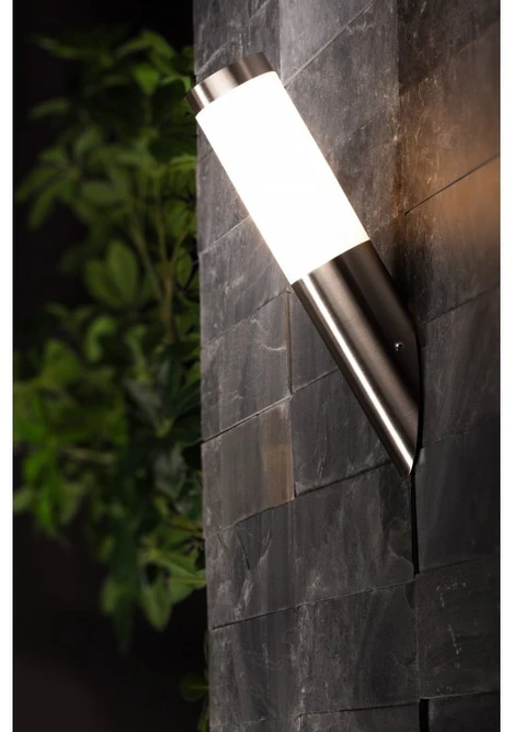 GTV Sodo šviestuvas MILAN-U, E27, MAX.40W, IP54, AC220-240V, 50-60Hz, įstrižainė, inox