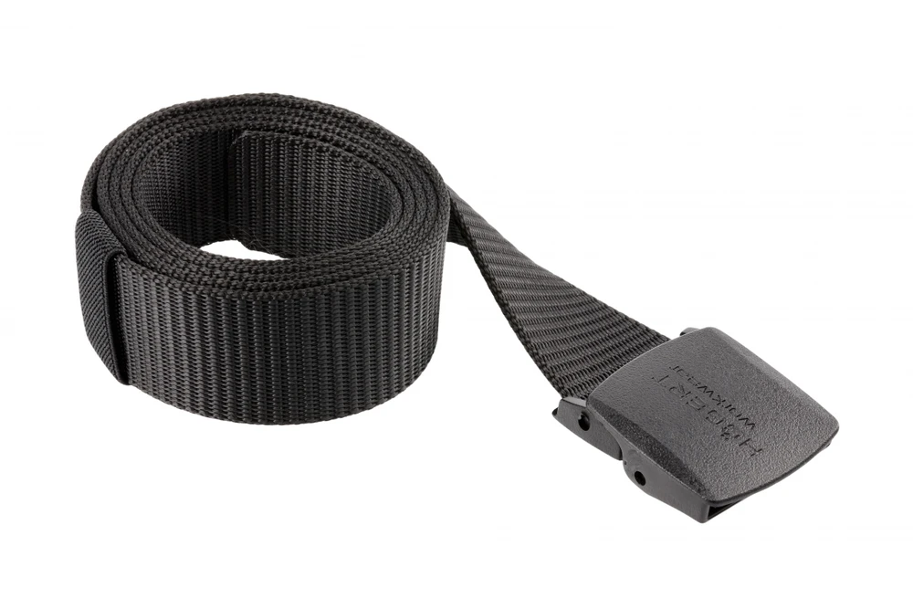 HÕGERT SOGEL universalus diržas su plastikine sagtimi juodas uni 130 cm