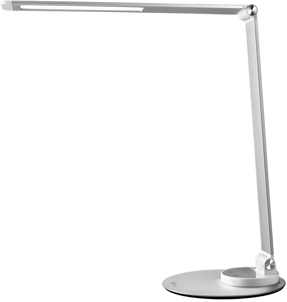 TaoTronics TT-DL22 LED Desk Lamp, Sidabrinis Metal Body, EU version