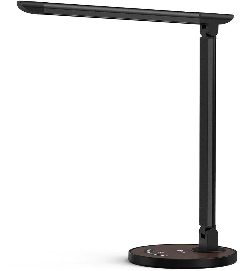 Taotronics Elune E5 7 lygių pritemdoma LED lempa su USB prievadu (Juodas)