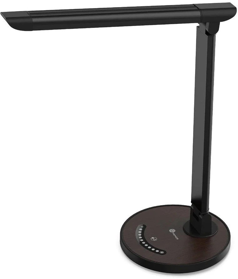 Taotronics Elune E5 7 lygių pritemdoma LED lempa su USB prievadu (Juodas)