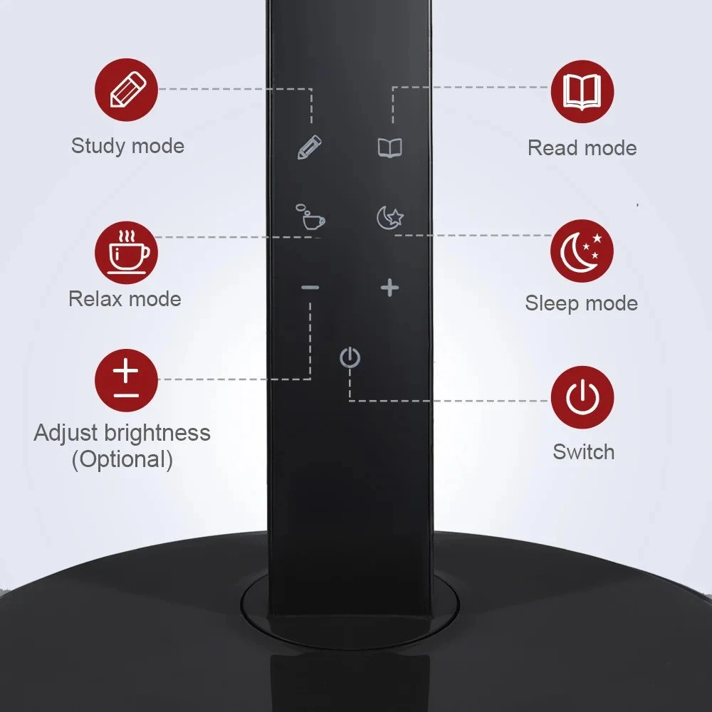 Taotronics Stella Tall Dimmable LED Lamp with 4 lighting modes