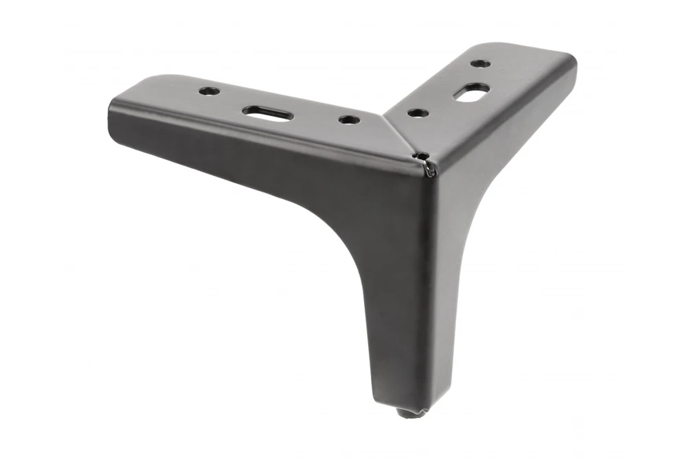 Steel foot STGY 135x135 h=100mm juodas mat