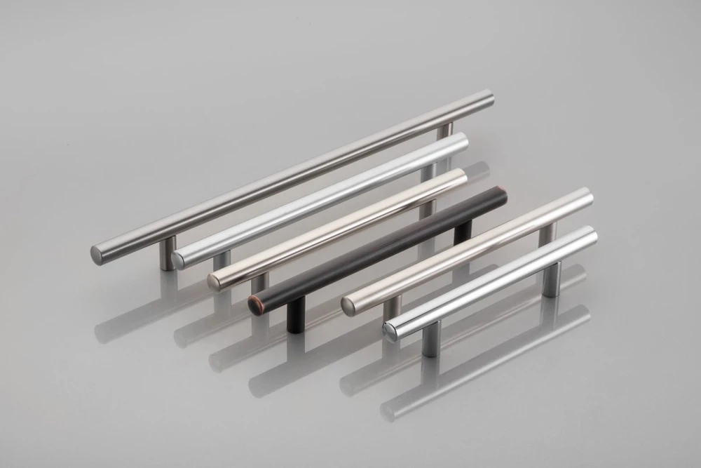 GTV Steel Plieninė relingavimo rankena, ilgis 304 mm, gylis 224 mm, chromuota