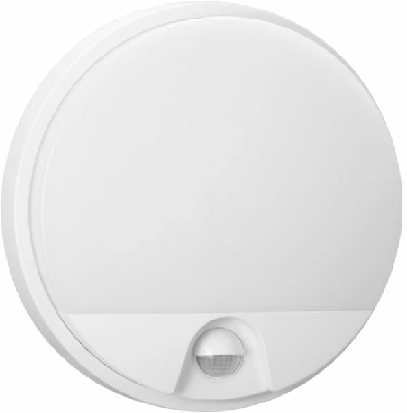 Sieninis šviestuvas Eurolight Šviestuvas Tallin round LED, su judesio davikliu, 10W, 4000K, IP54 950lm