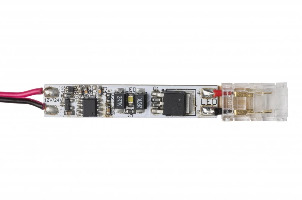 Touch switch for profile, dimmable, max. 36-72 W, DC12-24V, IP20, connector COB, cable min