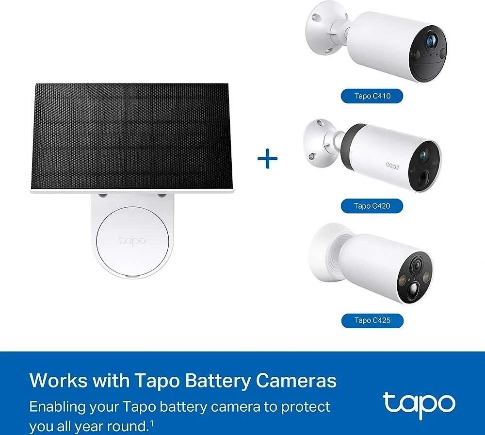 TP-Link Tapo A201 Solar panel (Pažeista pakuotė)