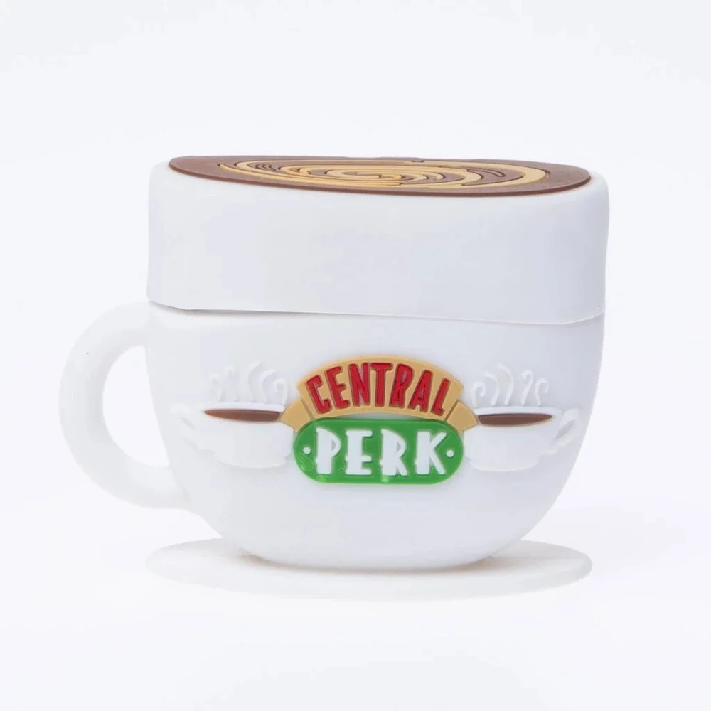 TWS ausinės Lazerbuilt Friends Central Perk, baltos
