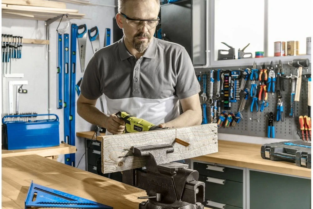 Hogert Technik URFT Polo marškinėliai balta-asfaltas S