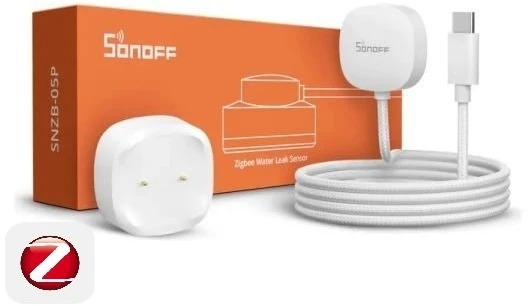 Sonoff SNZB-05P IP67 Zigbee vandens nuotėkio jutiklis su prailginamuoju laidu
