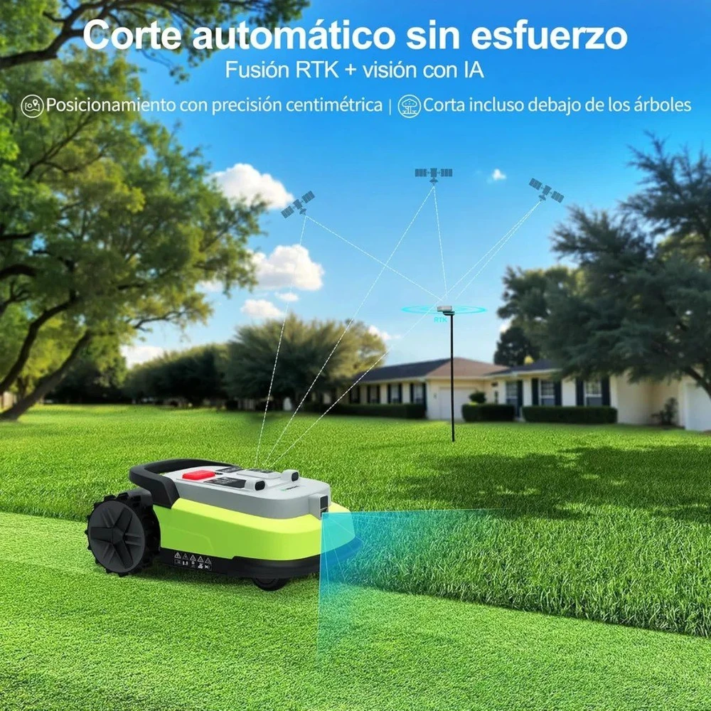Vejos robotas UBHOME M10, 1000m2