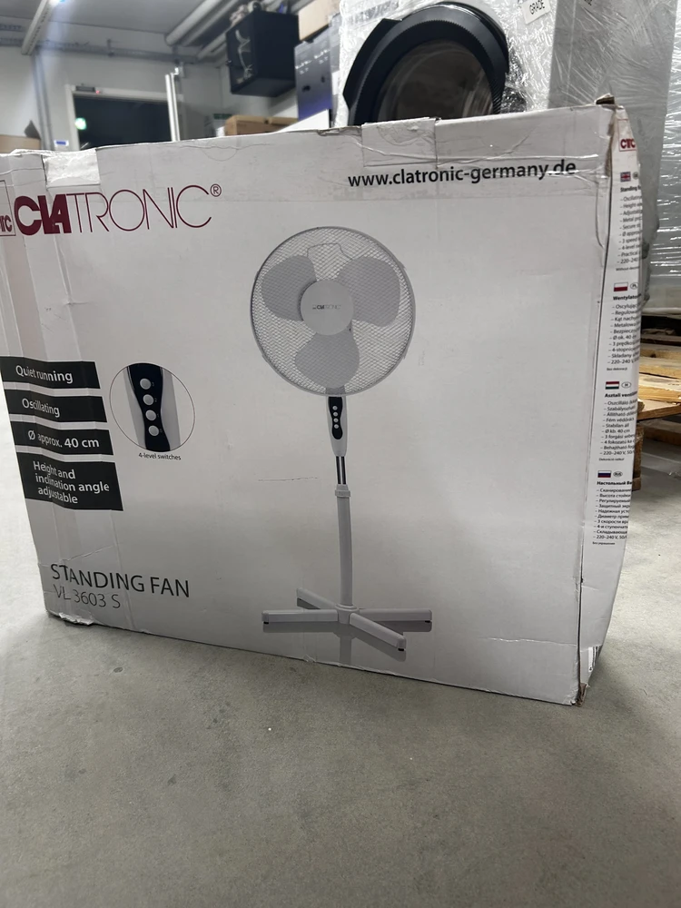 Ventiliatorius Clatronic VL 3603 S Baltas (Pažeista pakuotė)