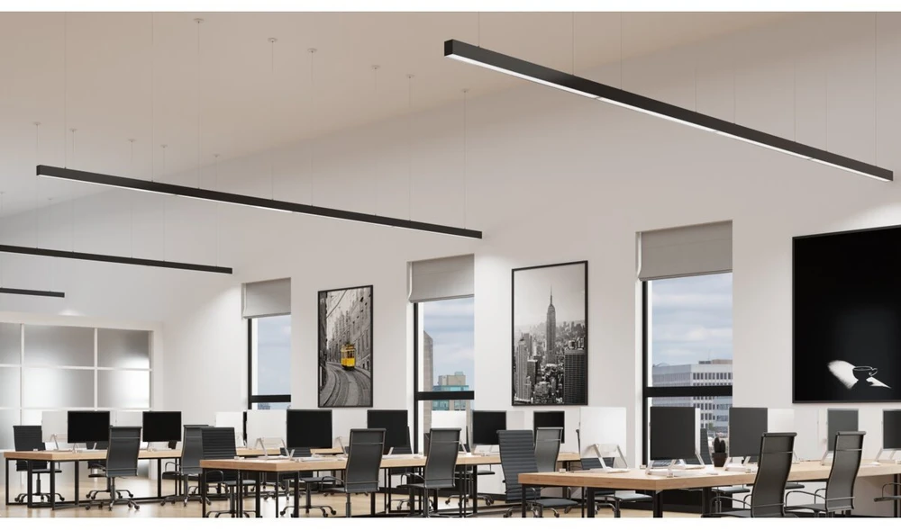Pakabinamas šviestuvas VINEA pendant luminaire, LED, 40W (power adj.40-30W), 4800lm, 4000K, AC220-240V, 120cm, wh