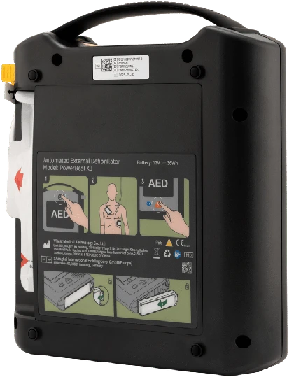 ViVest PowerBeat A 1 – kompaktiškas ir patvarus automatnis išorinis defibriliatorius (AID)