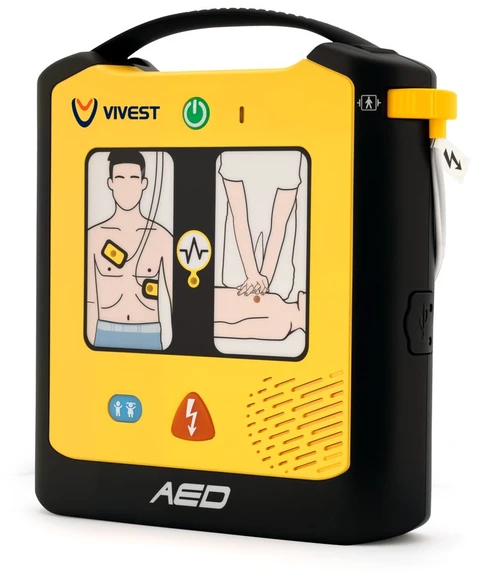 ViVest PowerBeat A 1 – kompaktiškas ir patvarus automatnis išorinis defibriliatorius (AID)
