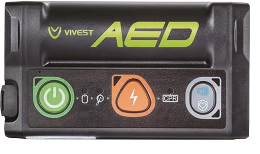 ViVest PowerBeat P1 + eSIM - personalinis, nešiojamas išorinis defibriliatorius (AID)