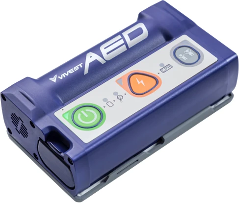 ViVest PowerBeat P3 + eSIM - personalinis, nešiojamas išorinis defibriliatorius (AID)