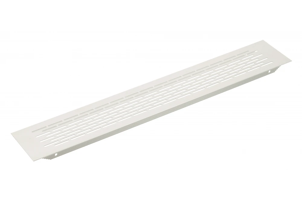 GTV Ventiliacinės grotelės, 480 x 80 mm, šviesiai pilkos spalvos