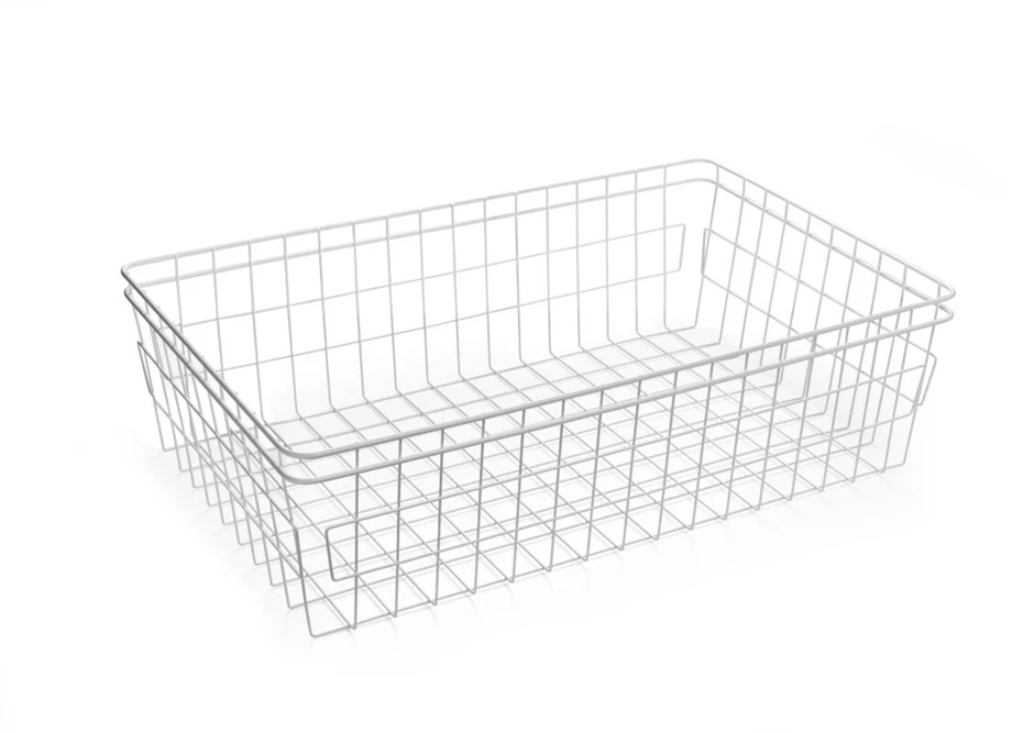 GTV Wardrobe basket SMART 600mm (set without guides) - baltas