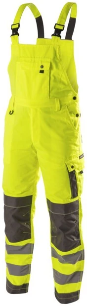 WERSE Hi visibility bib kelnės geltonos S (48)