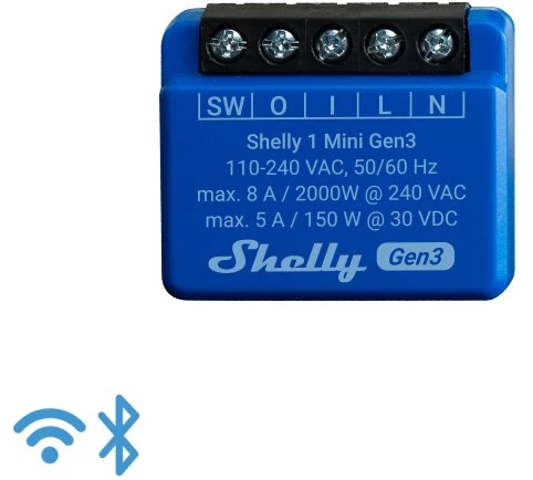 Shelly 1 Mini Gen3