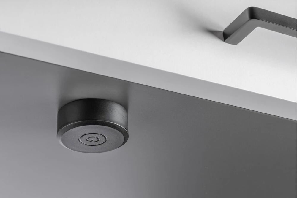 Wireless touch switch dimmable on-off 12/24V,36/60W juodas