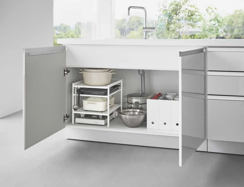Yamazaki Organizatorius po plautuve Tower baltas