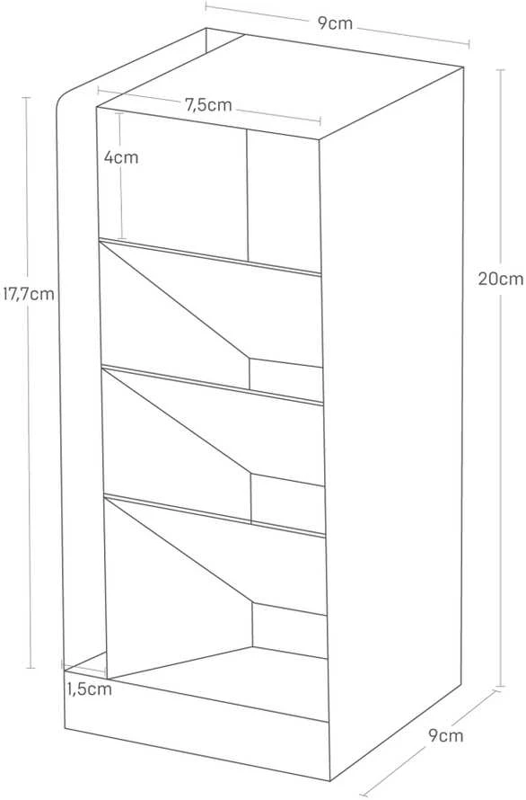 Yamazaki Pieštukinė Tower juoda