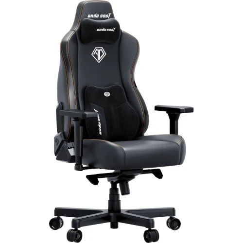Žaidimų kėdė AndaSeat 3E XL, Juodos spalvos, PVC oda