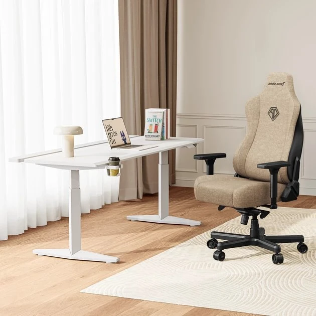 Žaidimų kėdė AndaSeat Kaiser 3E XL, Juodos/smėlio spalvos