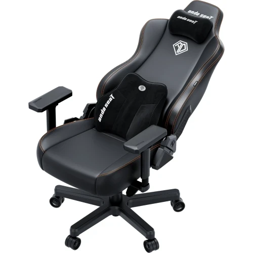 Žaidimų kėdė AndaSeat 3E XL, Juodos spalvos, PVC oda