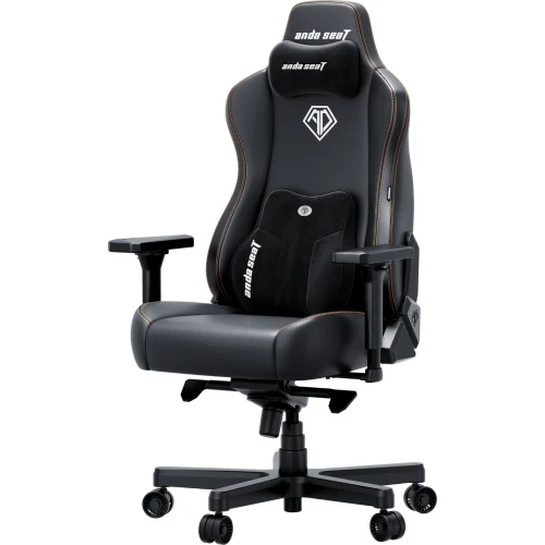 Žaidimų kėdė AndaSeat 3E XL, Juodos spalvos, PVC oda