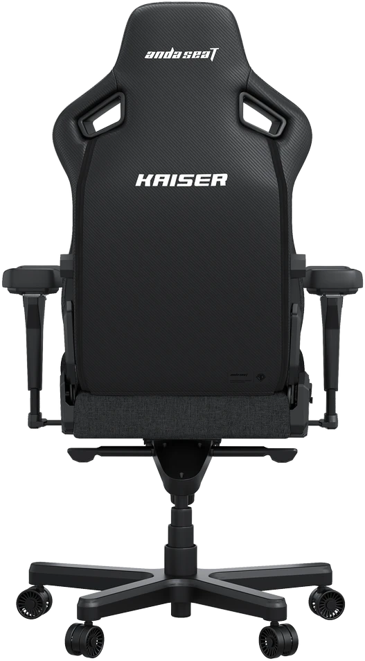 Žaidimų kėdė AndaSeat Kaiser 4 XL, tamsiai pilkos spalvos, medžiaga: audinys