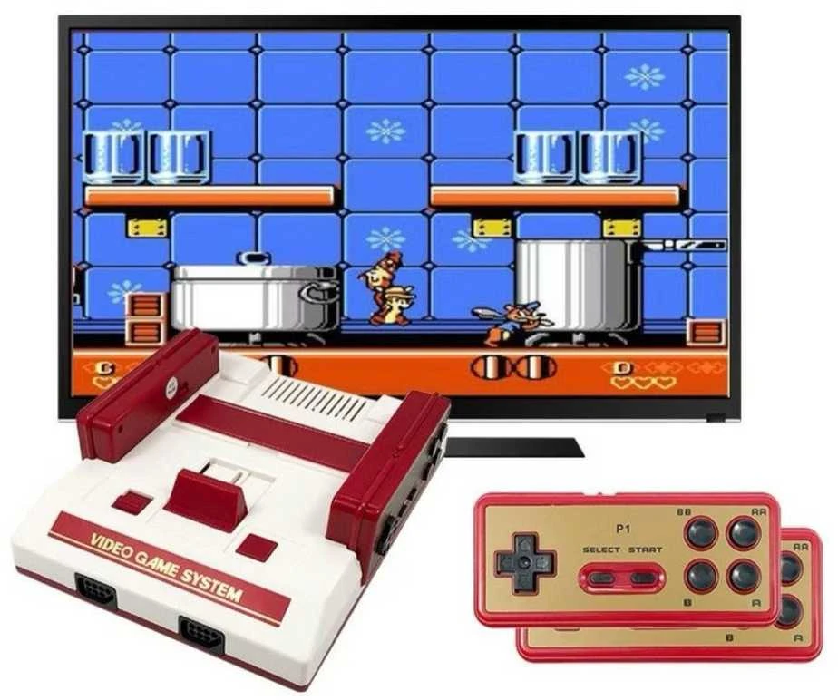 Žaidimų konsolė C-37 8-bit su 118 integruotų žaidimų, HDMI, belaidžiai valdikliai