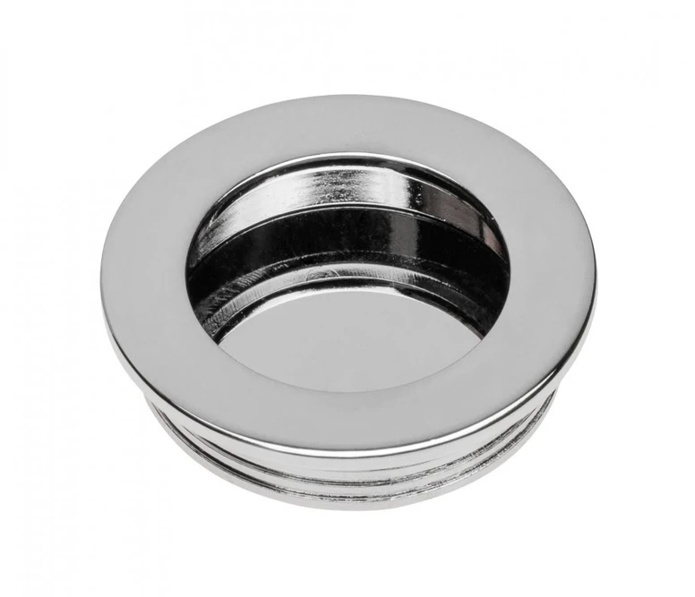 Zamak flush pull handle B224 round chrome