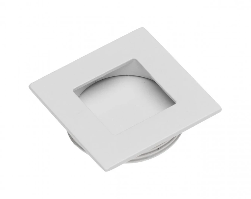 Zamak flush pull handle B226 square baltas