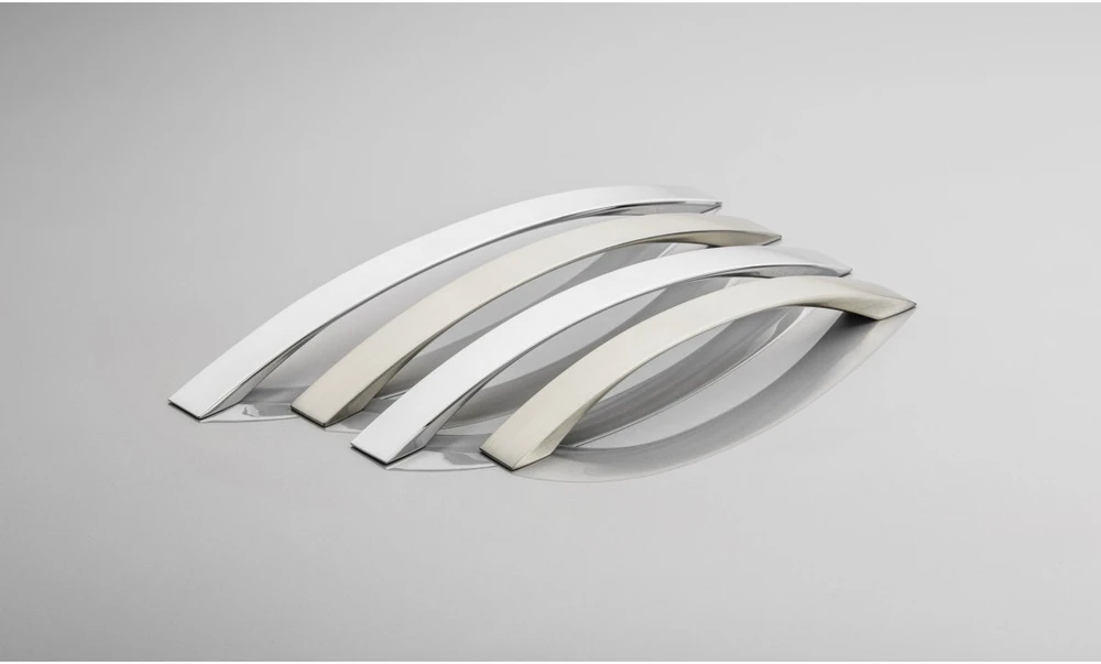 Zamak handle CALABRIA C=160mm chrome